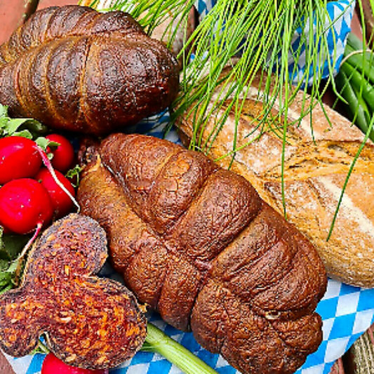 200gr. hausgemachte, kroatische Kulen Salami GESCHNITTEN