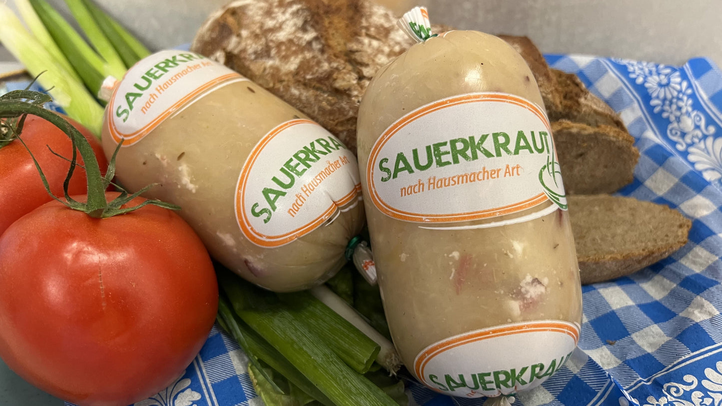 Bayerisches Sauerkraut – Portioniert (1 kg) 🍽️