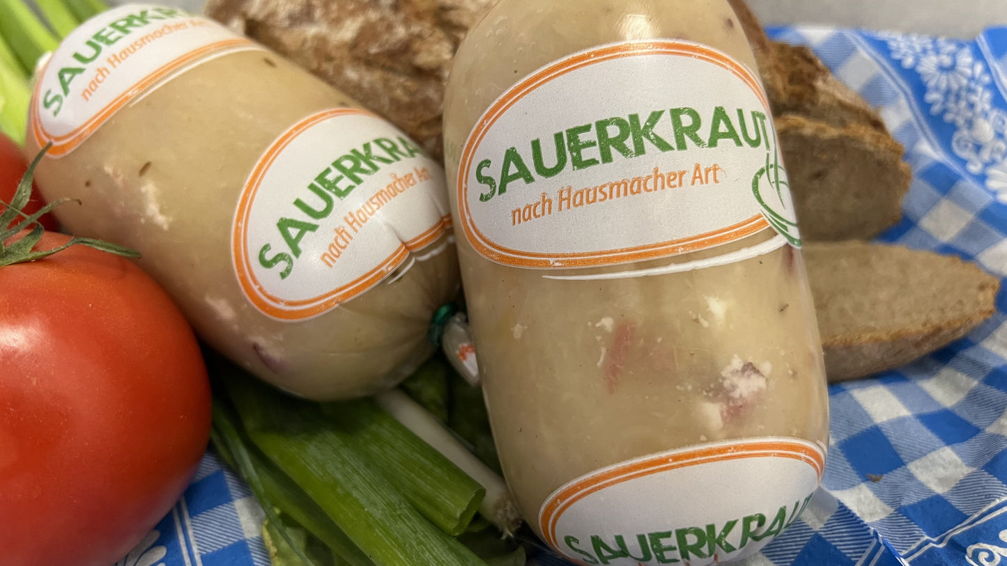 Bayerisches Sauerkraut – Portioniert (1 kg) 🍽️